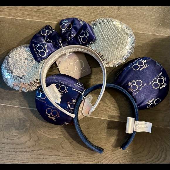 *SALE* Disney100 US Exhibition Exclusive Mickey/Minnie Ears Walt Disney Archives